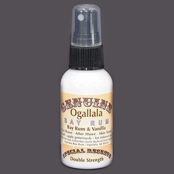 Ogallala Ogallala Bay Rum & Vanilla Double Strength Pre Shave - After Shave - Skin Toner 2 Oz After Shave