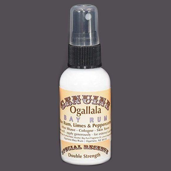 Ogallala Ogallala Bay Rum, Limes & Peppercorns Double Strenght Pre Shave - After Shave - Skin Toner 2 Oz After Shave - Skin Toner