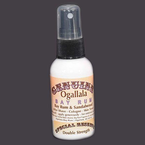 Ogallala Bay Rum & Sandalwood Pre-Shave After Shave - Skin Toner 2 Oz