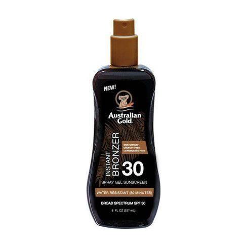 Australian Gold Australian Gold SPF 30 Spray Gel with Bronzer 8 Oz Sunscreen