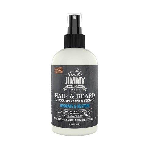 Uncle Jimmy hair & Beard Leave in Conditioner 8oz