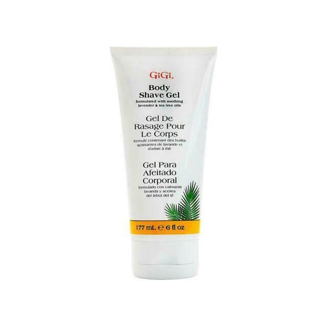 GiGi Gigi Brazilian Shave Gel Perfect For Bikini, Underarms Legs 6 Oz Shave Gel