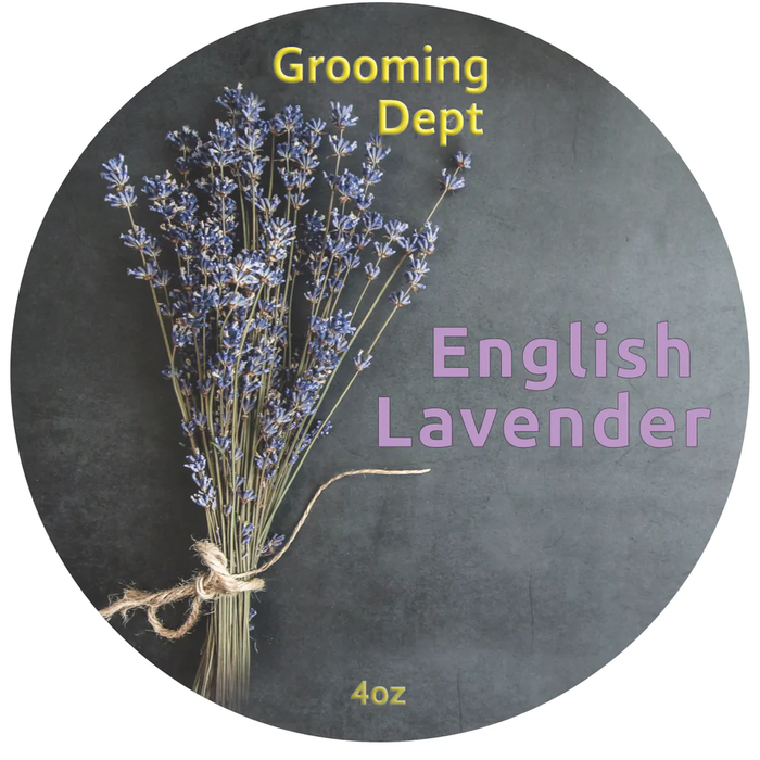 Grooming Dept Kairos English Lavender Shaving Soap 4 Oz
