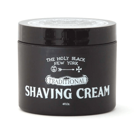 The Holy Black New York  Shaving Cream 4 Oz