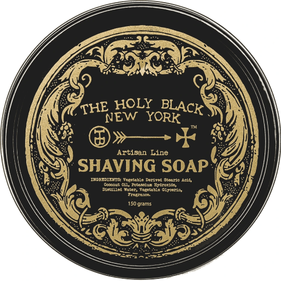The Holy Black New York  Shaving Soap 150g