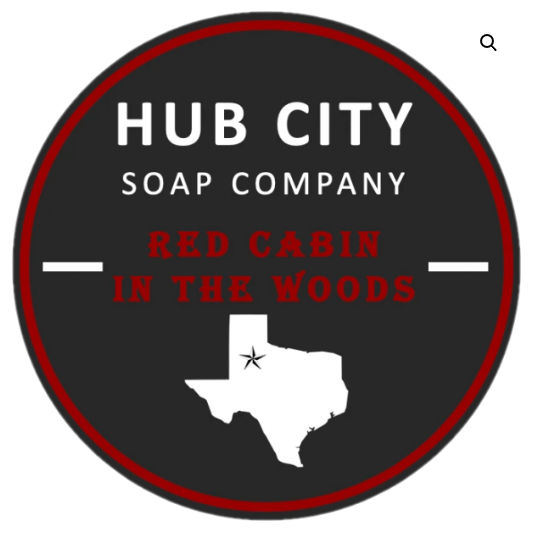 Hub City Soap Co. Red Cabin in the Woods Shaving Soap 4 Oz