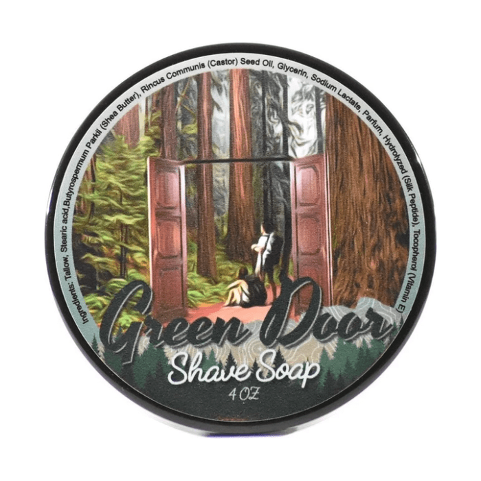 Highlands Springs Soap Co. Green Door Shave Soap 4 Oz