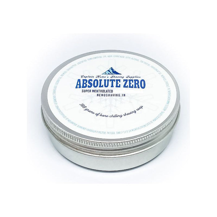 Captain Nemo's Absolute Zero Shaving Soap 3.5 oz