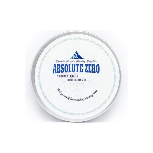 Captain Nemo's Absolute Zero Shaving Soap 3.5 oz