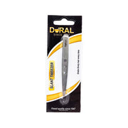 Dural Dural Slant Tweezer Classic Teardrops Silver Tweezers