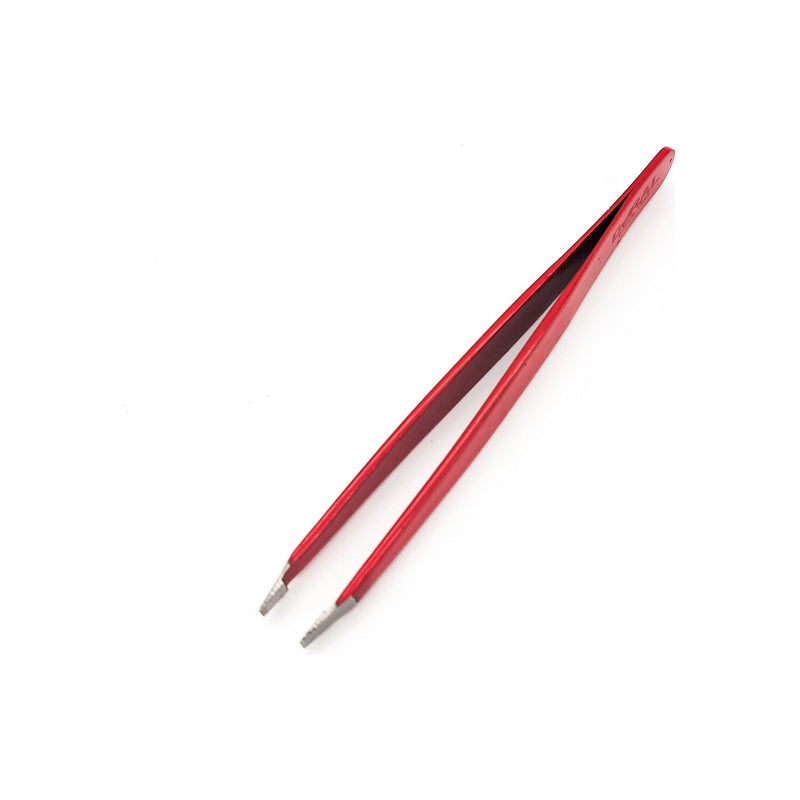 Dural Dural Straight Tweezer Red Tweezers