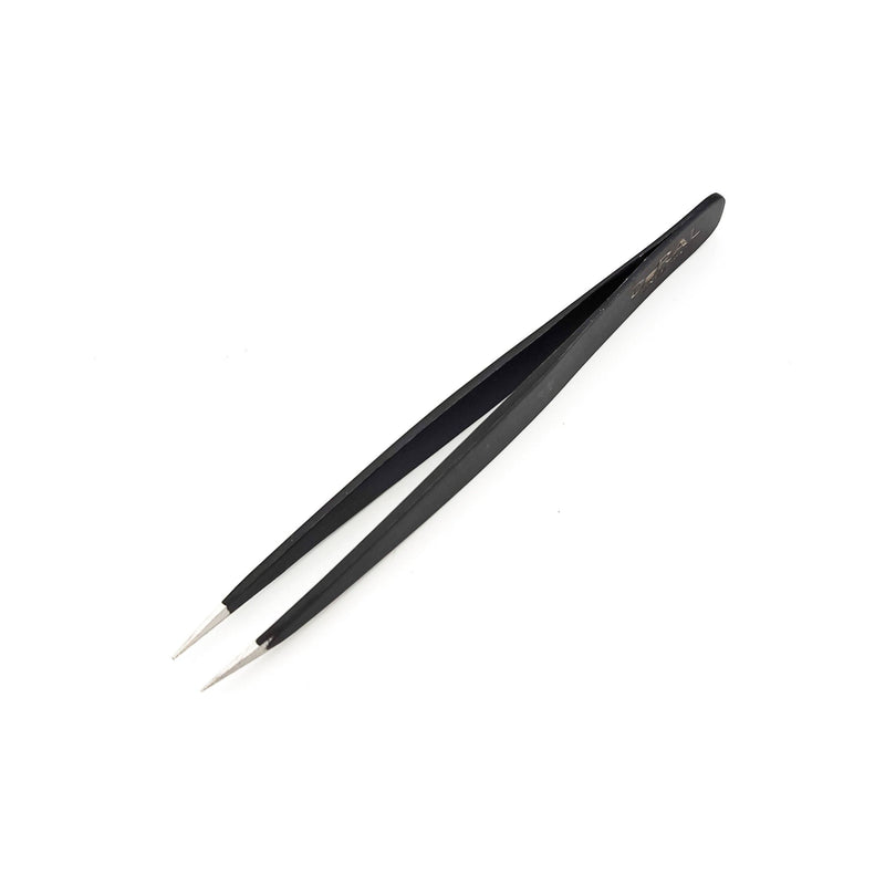 Dural Dural Pointed Tweezer Black Tweezers