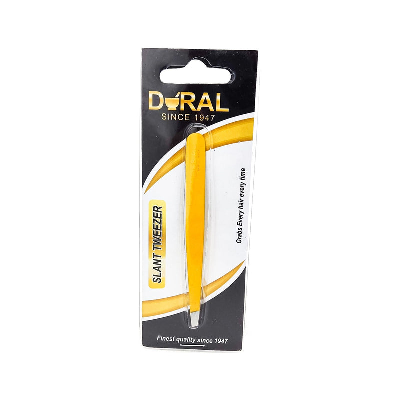 Dural Dural Slant Tweezer Yellow Tweezers
