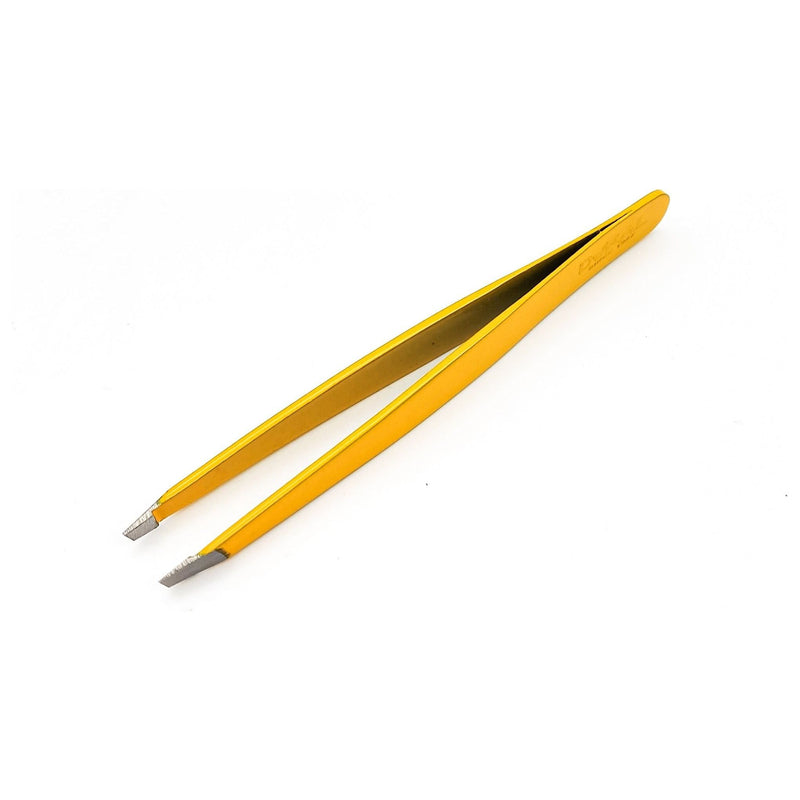 Dural Dural Slant Tweezer Yellow Tweezers