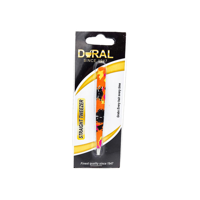 Dural Straight Tweezer Orange Special Edition
