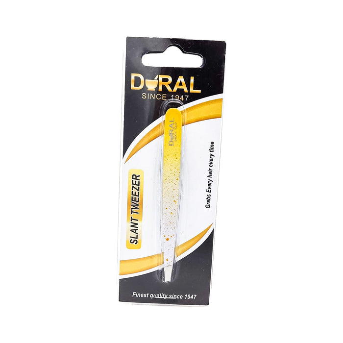 Dural Slant Tweezer Yellow Special Edition