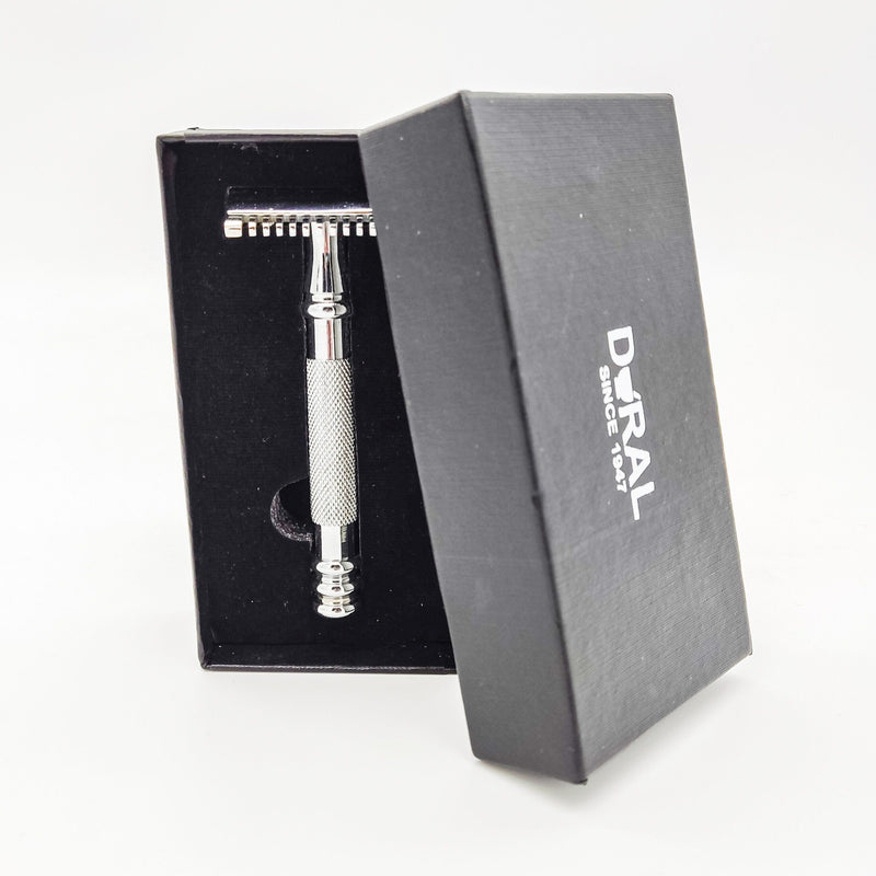 Dural Dural Stounton Open Comb Double Edge Safety Razor + Pouch Safety Razor