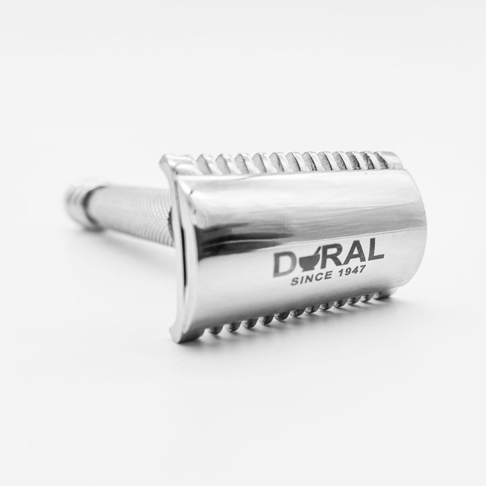 Dural Stounton Open Comb Double Edge Safety Razor + Pouch