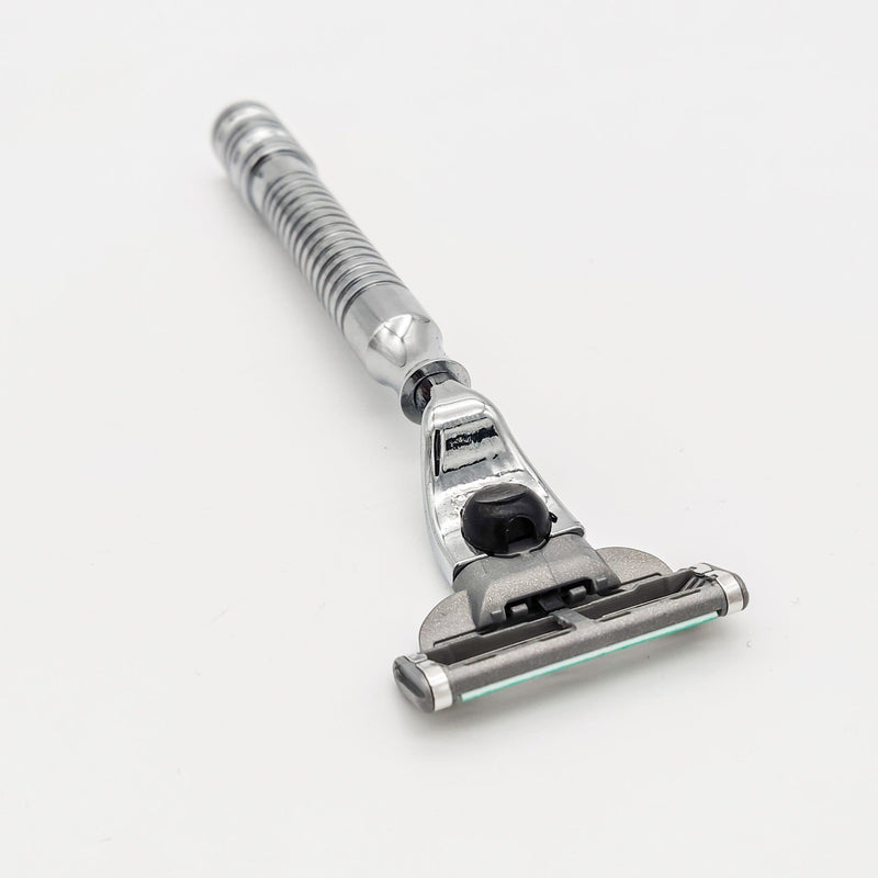 Dural Dural Groove Mach 3 Compatible + Pouch Razor White Smoke