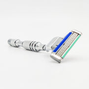 Dural Dural Breeze Mach 3 Compatible + Pouch Razor White Smoke