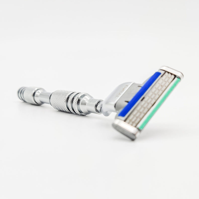 Dural Dural Breeze Mach 3 Compatible + Pouch Razor White Smoke