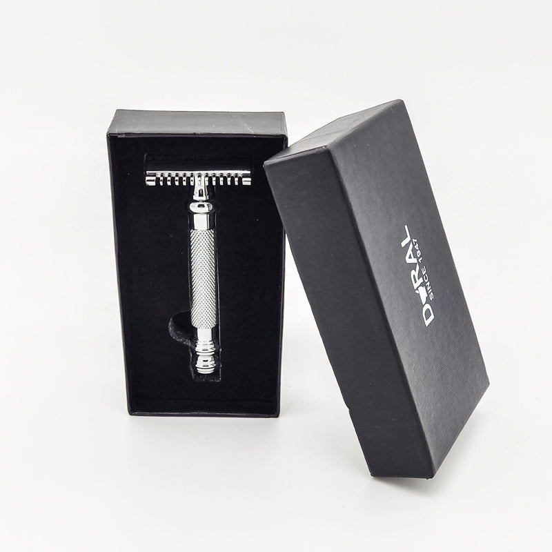 Dural Dural Havick Open Comb Double Edge Safety Razor + Pouch Safety Razor