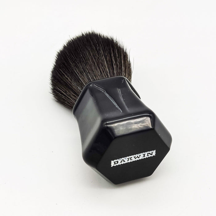 Darwin Shaving Black Synthetic Shaving Brush