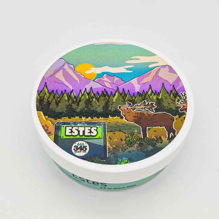 345 Soap Co. - Estes Shaving Soap - 5.8 Oz