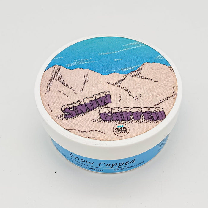 345 Soap Co. Snow Capped Shaving Soap 5.8 Oz