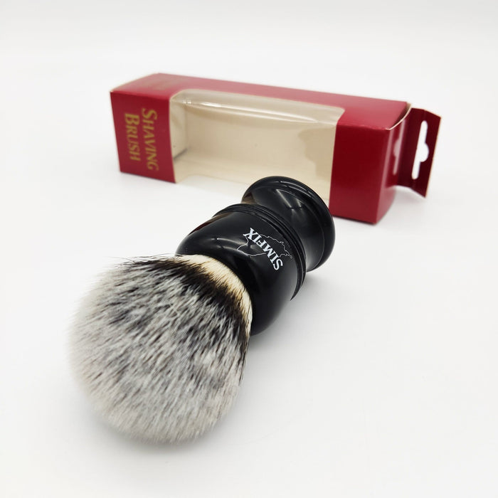 Simfix SF1 Synthetic Bristle Faux Ebony Shaving Brush