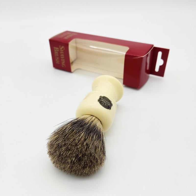 Vulfix Vulfix 850 Pure Badger Ivory Handle Shaving Brush Shaving Brush