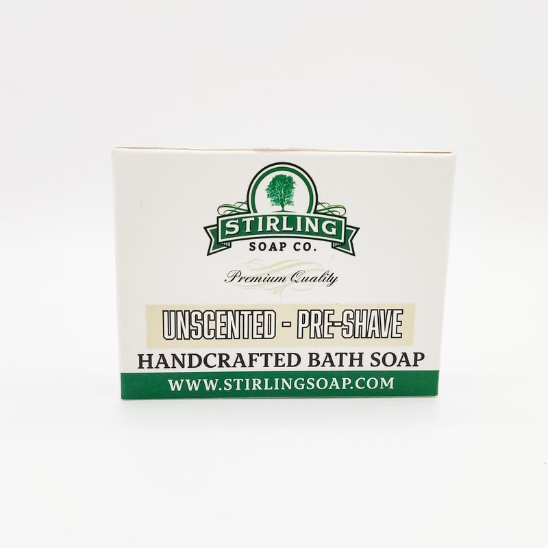 Stirling Soap Co Stirling Soap Co. Unscented - Pre-Shave Bath Soap 5.5 Oz Pre-Shave Bath Soap