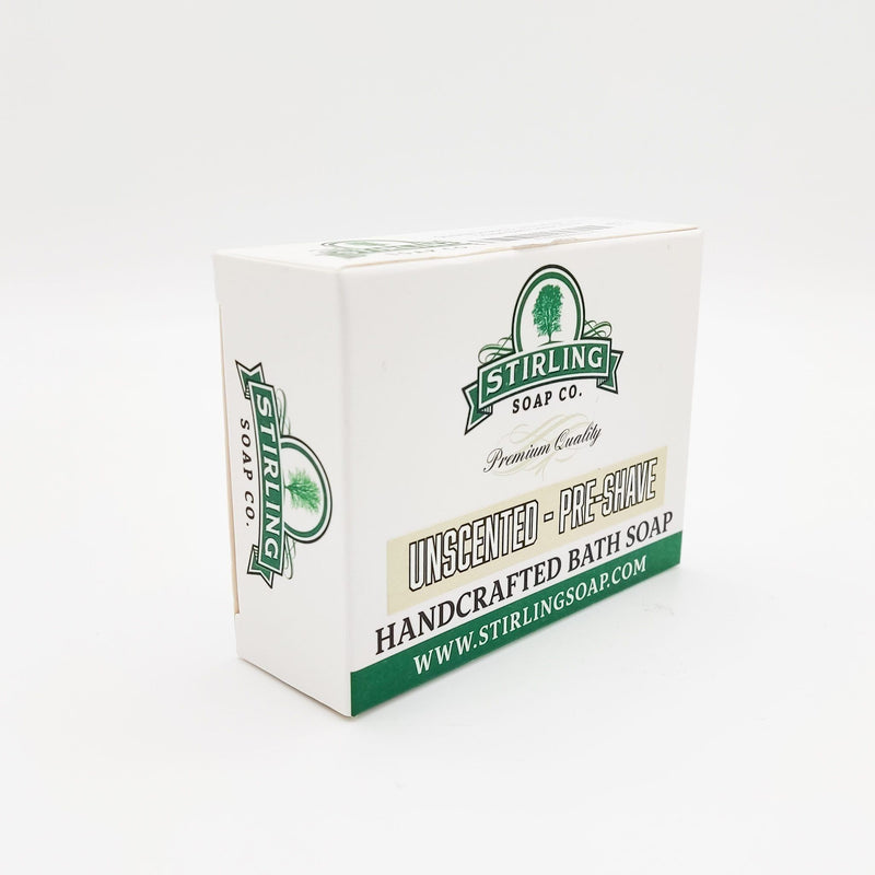 Stirling Soap Co Stirling Soap Co. Unscented - Pre-Shave Bath Soap 5.5 Oz Pre-Shave Bath Soap