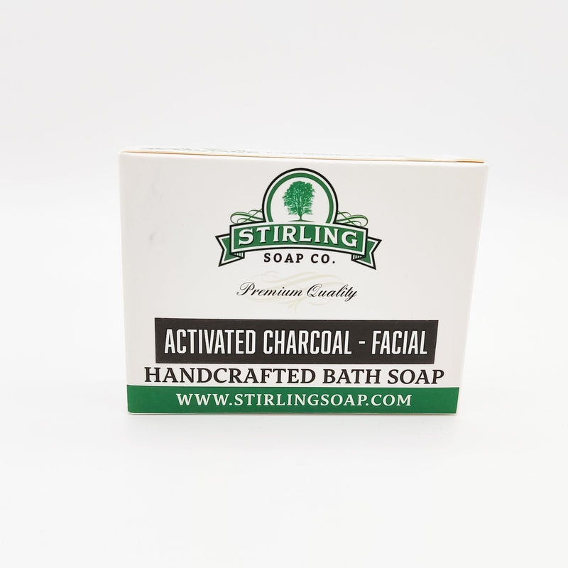 Stirling Soap Co Stirling Soap Co. Activated Charcoal - Facial Bath Soap 5.5 Oz Facial Bath Soap