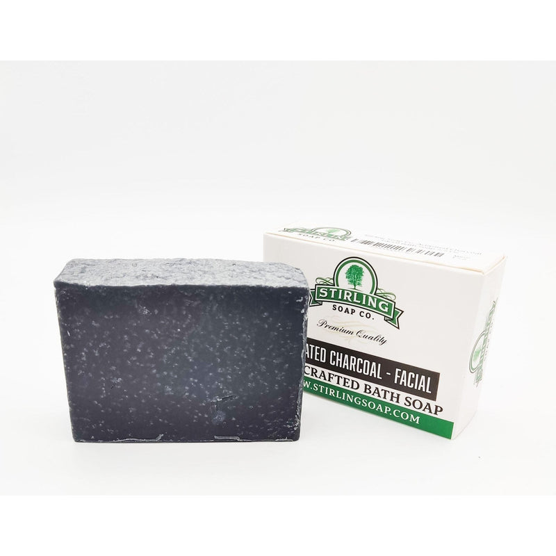 Stirling Soap Co Stirling Soap Co. Activated Charcoal - Facial Bath Soap 5.5 Oz Facial Bath Soap