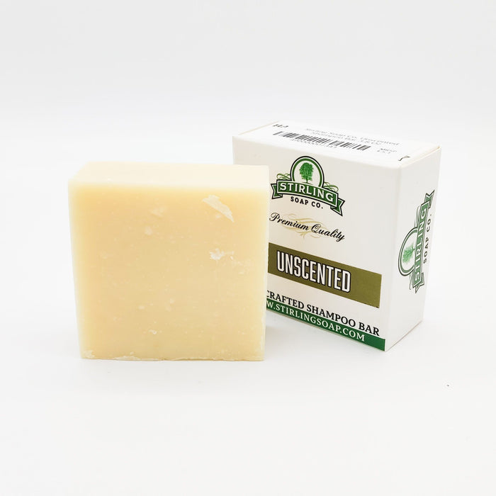 Stirling Soap Co. Unscented Shampoo Bar 3.8 Oz