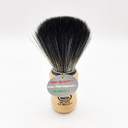 Omega Omega Synthetic Fiber Beard Brush 196228 Beech Wood Handle Beard Brush