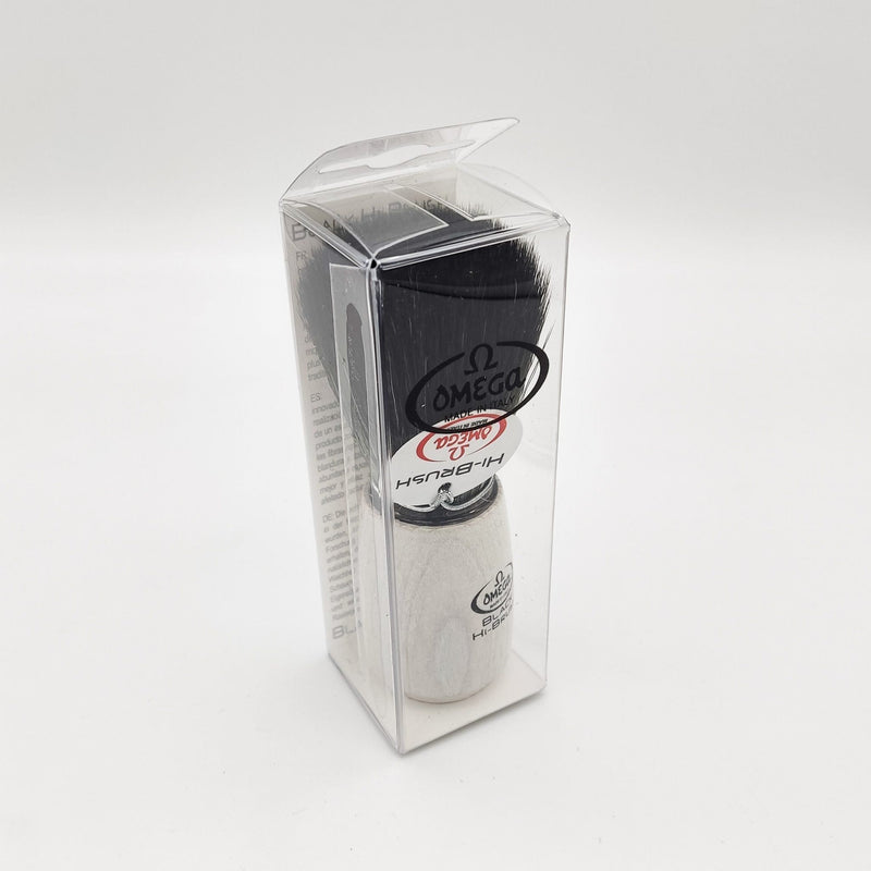 Omega Omega Shaving Brush White 196711 Hi-Brush Synthetic Fibre Shaving Brush