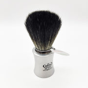 Omega Omega Italy Shaving Brush 196820 Hi-Brush Synthetic Hair Black Vegan Alu-Farbe Shaving Brush