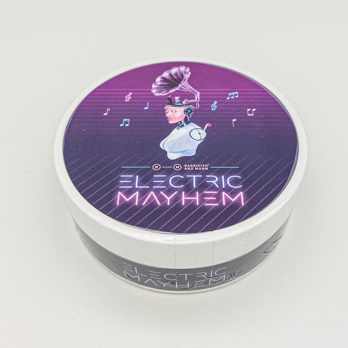 Barrister & Mann Electric Mayhem Shaving Soap 4 oz