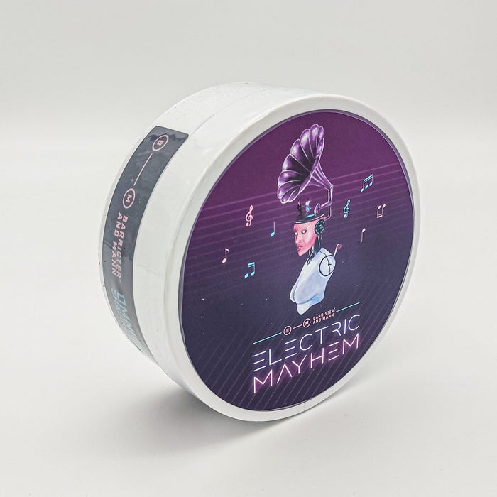 Barrister & Mann Electric Mayhem Shaving Soap 4 oz