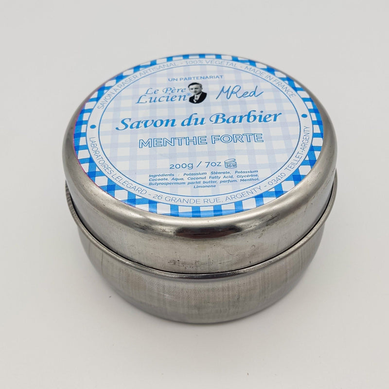 Le Pere Lucien Le Pere Lucien Menthe Forte Savon Du Barbier 200g Shaving Soap