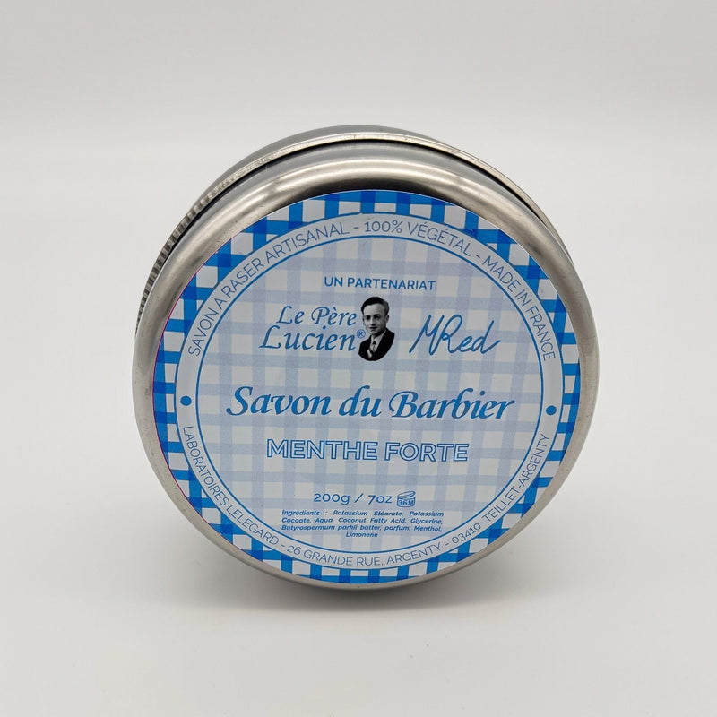 Le Pere Lucien Le Pere Lucien Menthe Forte Savon Du Barbier 200g Shaving Soap