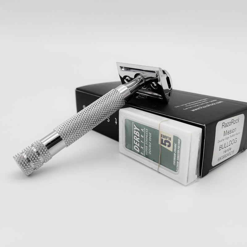 RazoRock RazoRock Mission - 3 Piece Razor (With 316L SS Bulldog Handle) Razor