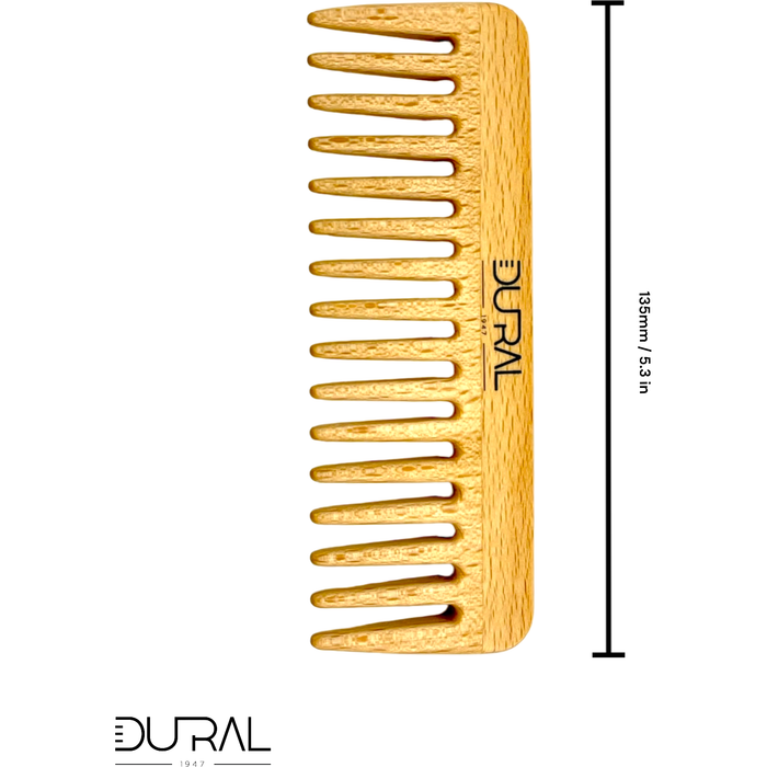 Dural Beech wood styling comb