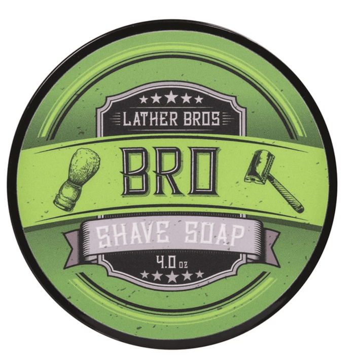 Lather Bros. Bro Shaving Soap  4 Oz