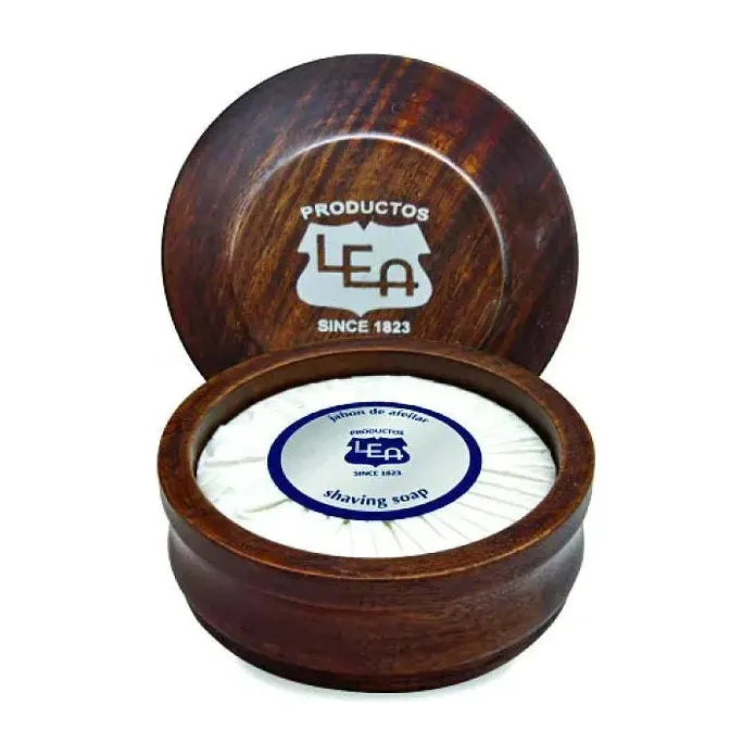 LEA LEA Classic Shaving Soap Sensitive Skin In Wooden Bowl  3.5 oz Shaving Soap