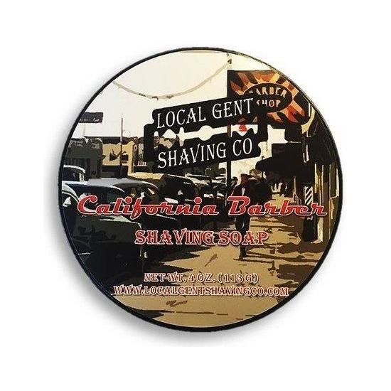 Local Gent Shaving Co. California Barber Shaving Soap 4 Oz