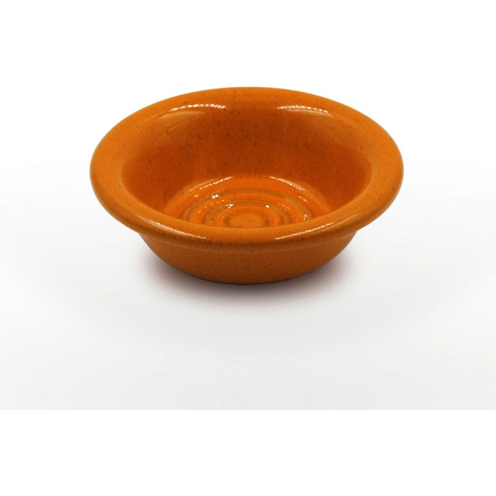 Le Birichine Orange Ceramic Shaving Bowl