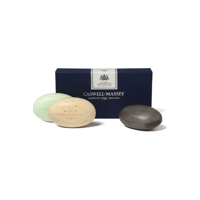 Caswell-Massey Apothecary Three-Soap Set each 5.8 oz